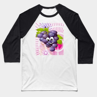 red grape Baseball T-Shirt